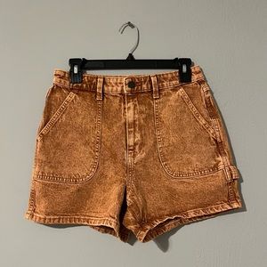 Universal Thread Burnt Orange High Waisted Jean Shorts - Sz 4